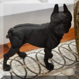 D14. Cast iron bull dog. 
